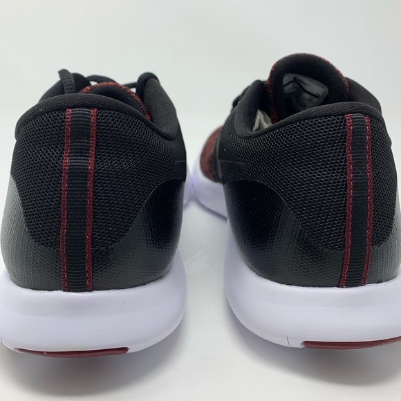 🆕 Nike Flex Contact Running - Black/Dark Team Red - Picture 5 of 8